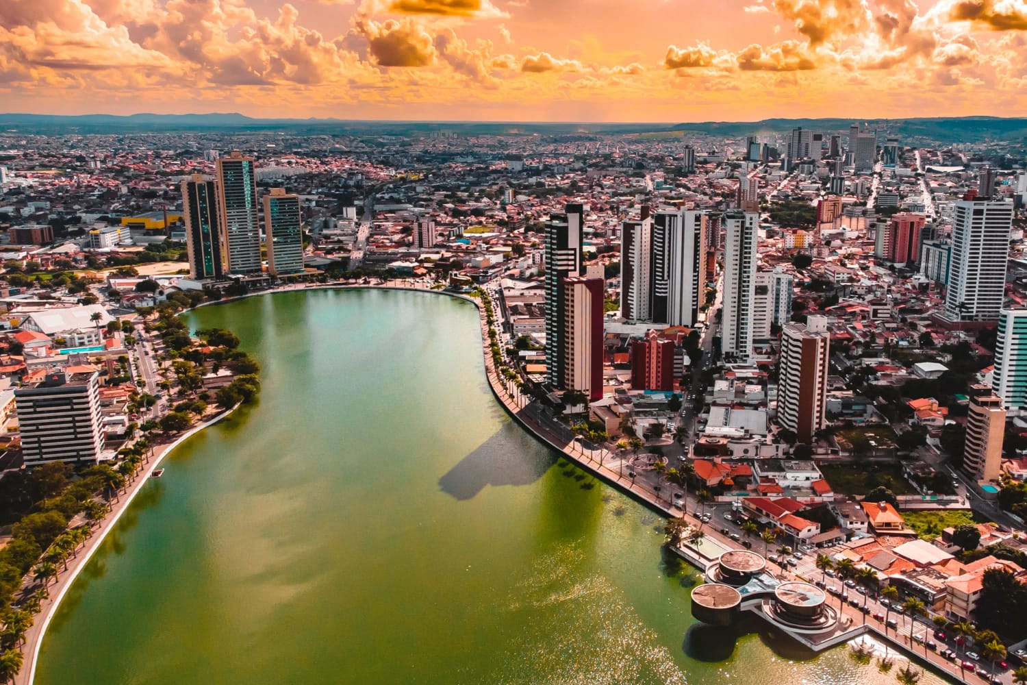 Vista da cidade de Campina Grande/PB