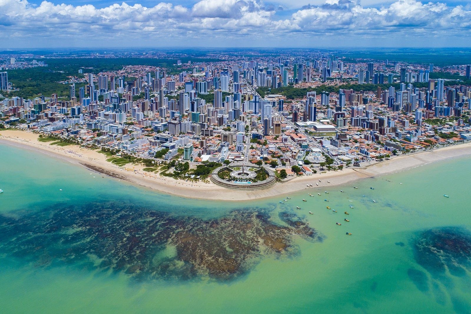 Vista da cidade de João Pessoa/PB